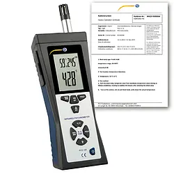 Psychrometer PCE-320-ICA inkl. ISO-Kalibrierzertifikat