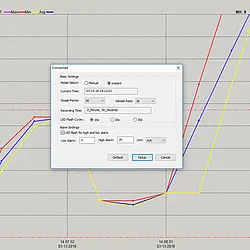 Windmessgerät PCE-ADL 11 Software