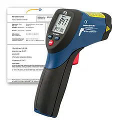 Temperatur Messtechnik Infrarotthermometer inkl. ISO-Kalibrierzerti