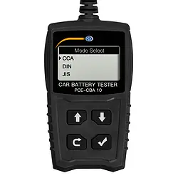 Batterietester Front