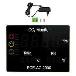 CO2- Messgerät Lieferumfang