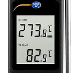 Thermometer für Lebensmittel PCE-IR 80 Display