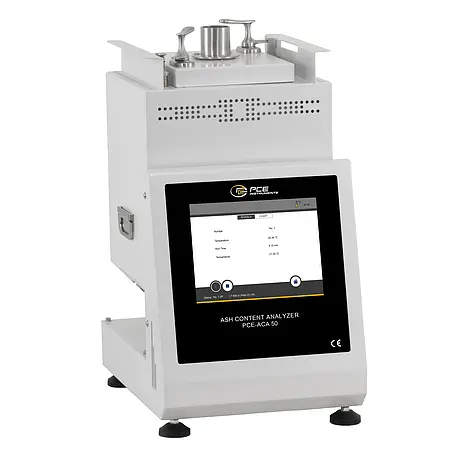 Analisador de cinzas para materiais plásticos