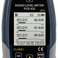 Data logger - Display 