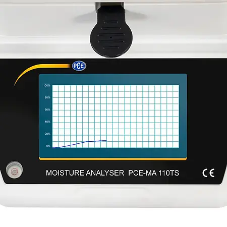 Equipamento de teste para materiais plásticos - Display gráfico