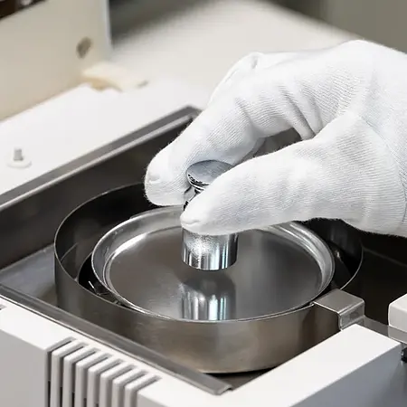 Equipamento de teste para materiais plásticos - Peso de ajuste de 100 g