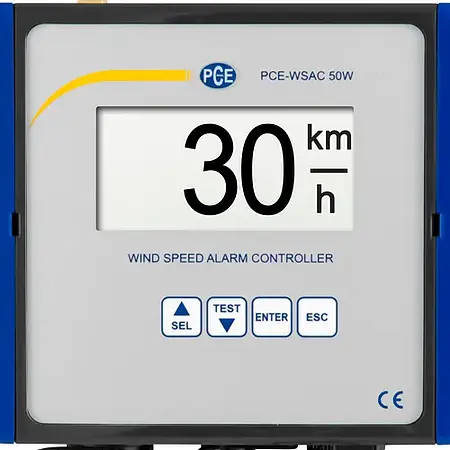 Medidor de vento - Medição em Km/h