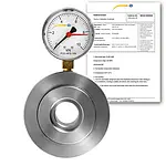 Medidor de força hidráulico - incl. certificado de calibração ISO