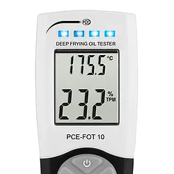 Çubuk Termometre PCE-FOT 10 Ekranı
