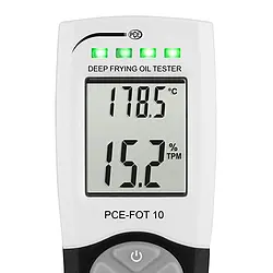 Çubuk Termometre PCE-FOT 10 Ekranı
