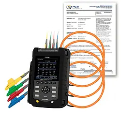 Ampermetre PCE-PA 8500-ICA ISO Kalibrasyon Sertifikası dahil