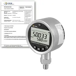 Basınç Sensörü PCE-DPG 6-ICA ISO Kalibrasyon Sertifikası dahil
