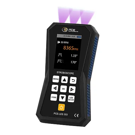 Devir Ölçüm Cihazı PCE-LES 303UV-365