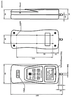 Shoremetre Teknik Çizim