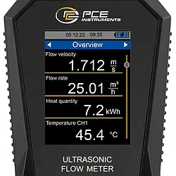 Ultrasonik Debimetre Ekranı