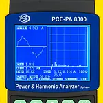 Ampermetre PCE-PA 8300 Ekranı