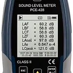 Gürültü Ölçüm Cihazı PCE-428-KIT Ekran 1