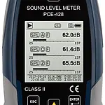 Gürültü Ölçüm Cihazı PCE-428-KIT Ekran 2