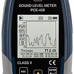 Gürültü Ölçüm Cihazı PCE-428-KIT Ekran 5