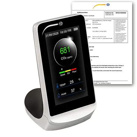 Aerosol particle counter PCE-CMM 5-ICA incl. ISO Calibration Certificate