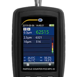 Airborne Particle-Counting Hygiene Meter PCE-MPC 20