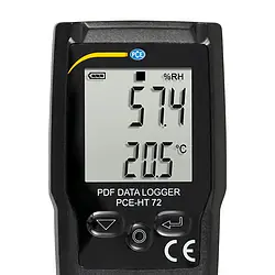 Data Logger for Temperature and Humidity PCE-HT 72