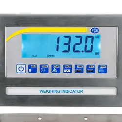 Floor Scale PCE-EP 1500 display