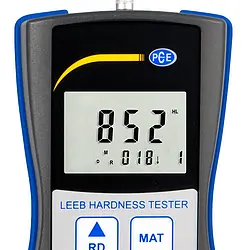 Hardness meter PCE-900 display