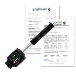 Hardness Tester for Metals with ISO Calibration Certificate PCE-2500N-ICA