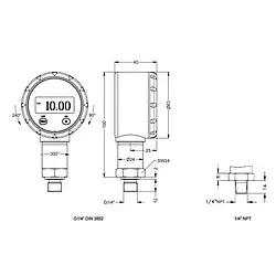 Manometer Skizze