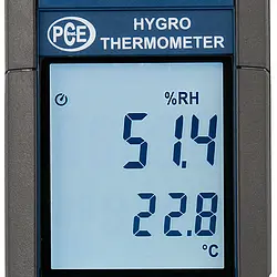 Multifunction Thermo-Hygrometer PCE-330-ICA Incl. ISO Calibration Certificate