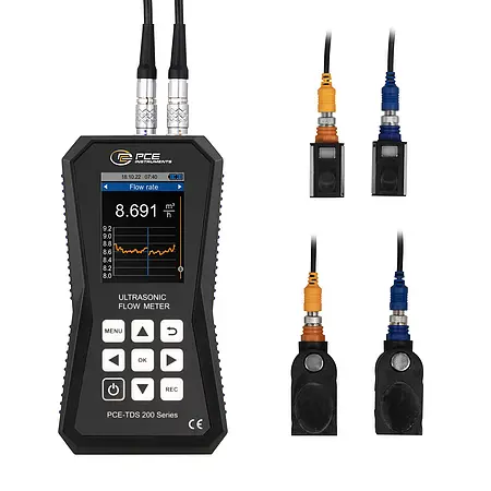 Portable Ultrasonic Flow Meter  Frontal