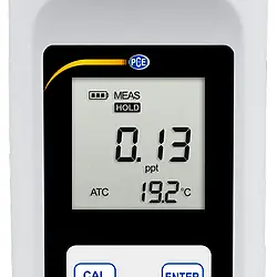 Salt Meter PCE-PWT 10 display