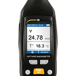 Air Velocity Meter PCE-423N display