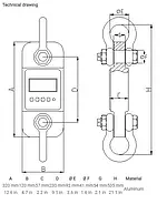 Crane Scale PCE-DDM 10