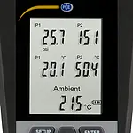 Manometer PCE-HVAC 4 display