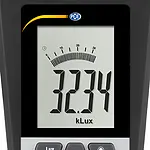 Illuminometer PCE-172 front display