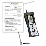 Multifunction Air Flow Meter PCE-HVAC 2-ICA with ISO Certificate