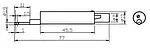 Sensor PCE-RP-120 for Holes diagram