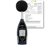 Class 1 Sound Level Data Logger w/GPS & ISO Cert. PCE-432-ICA