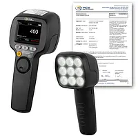 Stroboscope PCE-DSX 10-ICA incl. ISO Calibration Certificate